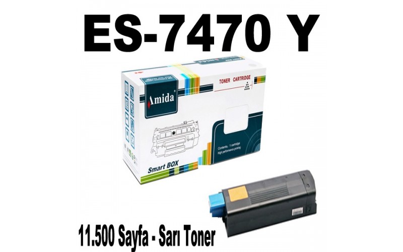 AMİDA OKIES7470Y SARI TONER
