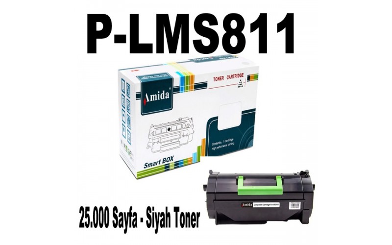 AMİDA LEXMARK MS810 - MS811 UYUMLU TONER