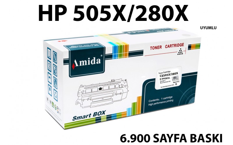 AMİDA HP CE505X / CF280X / CANON CRG-719H UYUMLU TONER