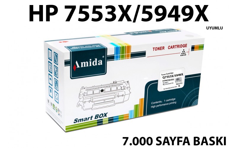 AMİDA HP Q5949X / Q7553X UYUMLU TONER